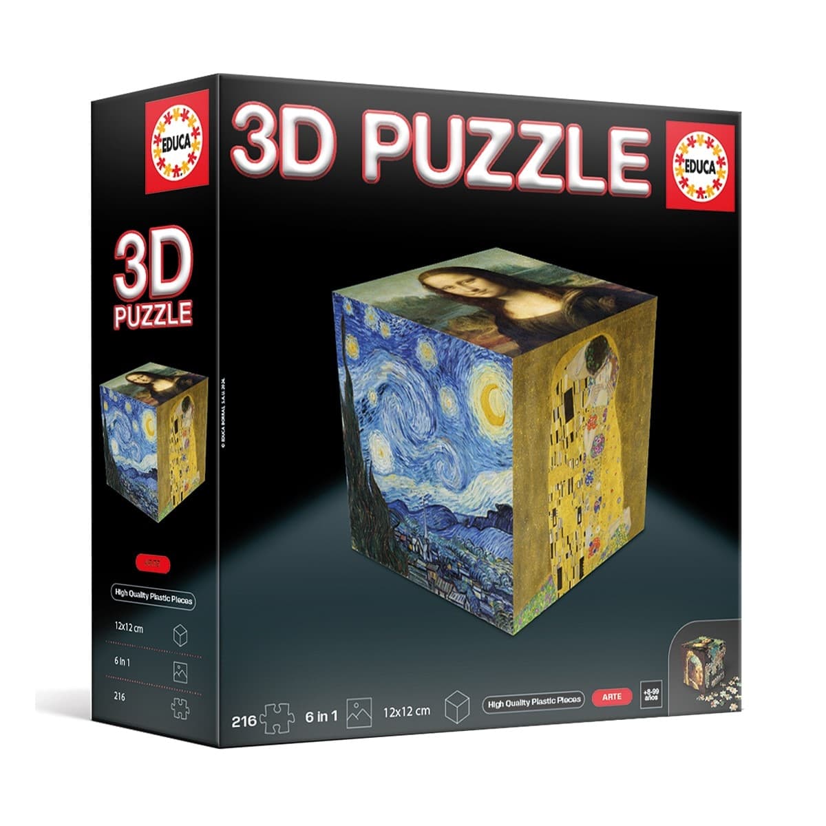 Educa Borrás - Puzzle 3D Arte.