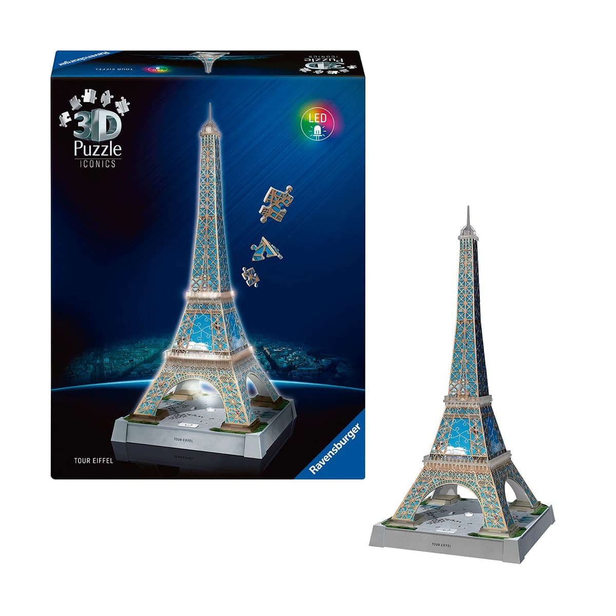 Puzzle 3D Torre Eiffel  Con Luz Ravensburger - Image 1