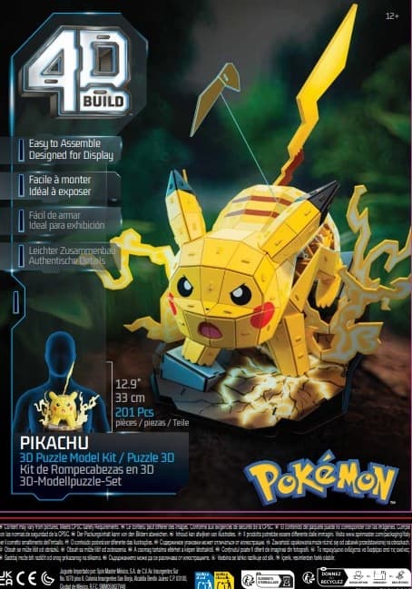 Puzzle - Pokémon Pikachu - 4D Build - Image 7