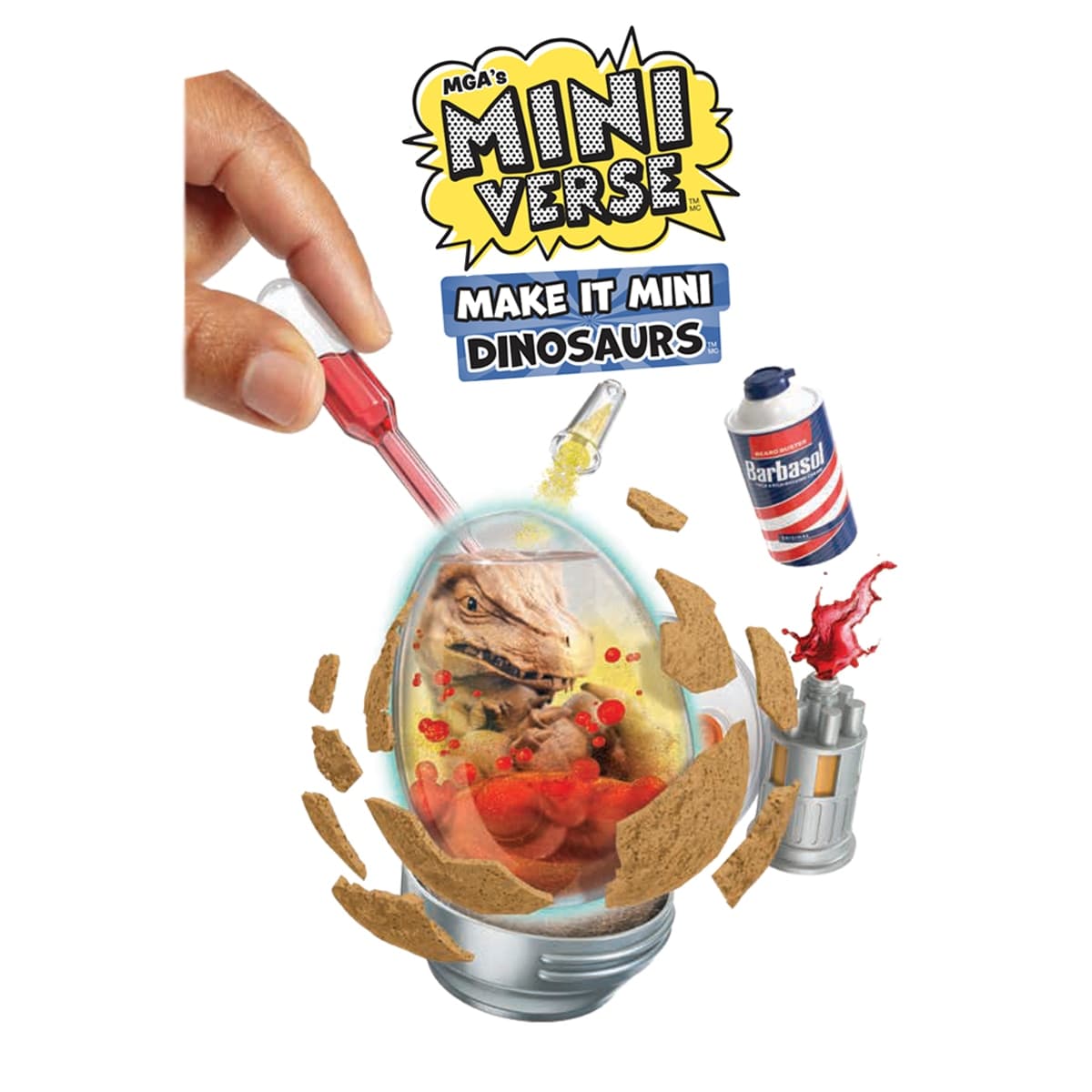 MINIVERSE - Bola sorpresa Make It Mini Jurassic Park Miniverse modelos surtidos.
