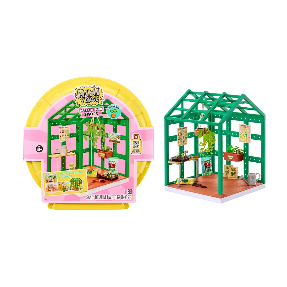MINIVERSE - Pack construcción starter pack greenhouse Miniverse.
