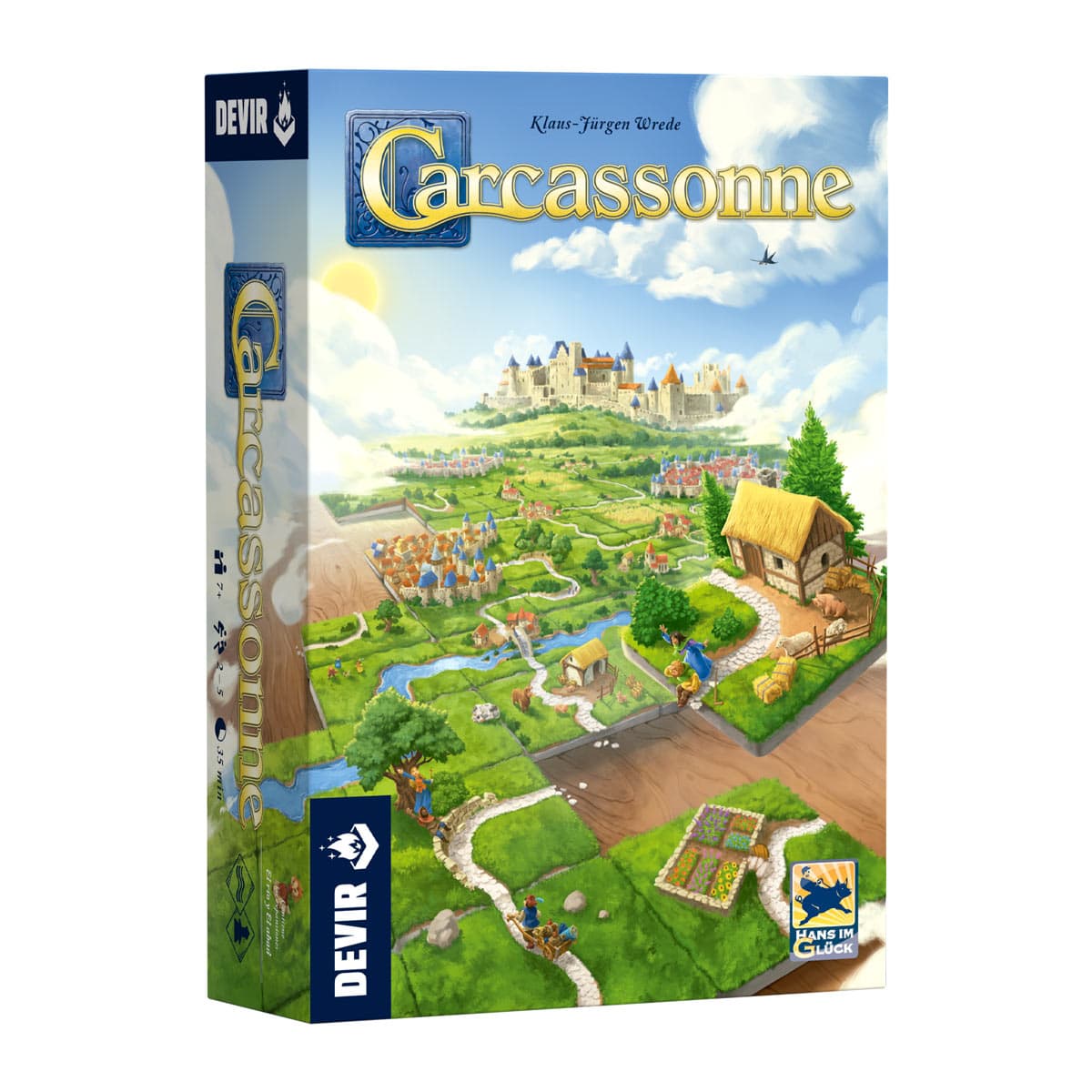 Devir - Juego de mesa Carcassonne Devir.