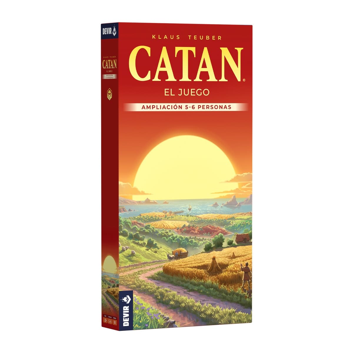Devir - Juego de mesa de estrategia ampliación Catan DEVIR.