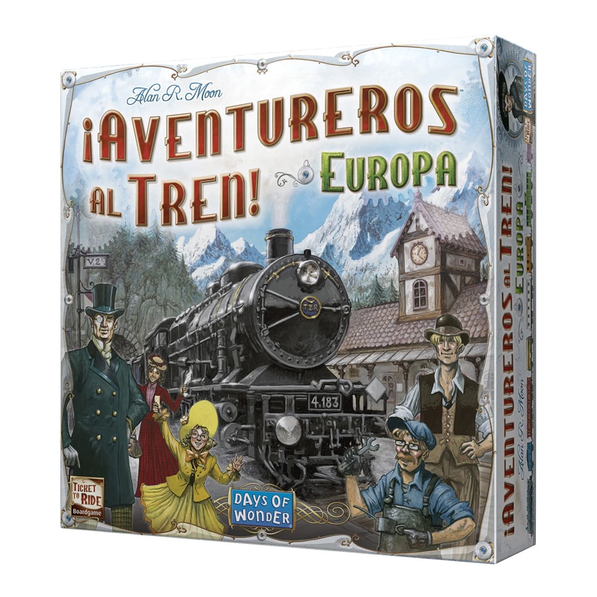 Asmodee - Juego de mesa ¡Aventureros al Tren! Europa Asmodee.