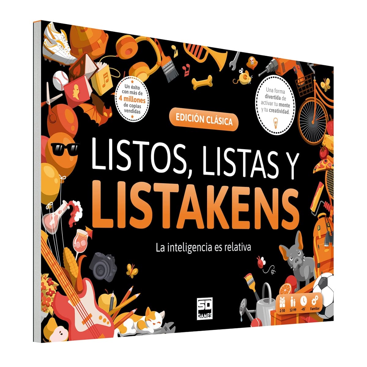 SD Games - Juego de mesa Listos, Listas Y Listakens Ed. Clásica Sd Games.