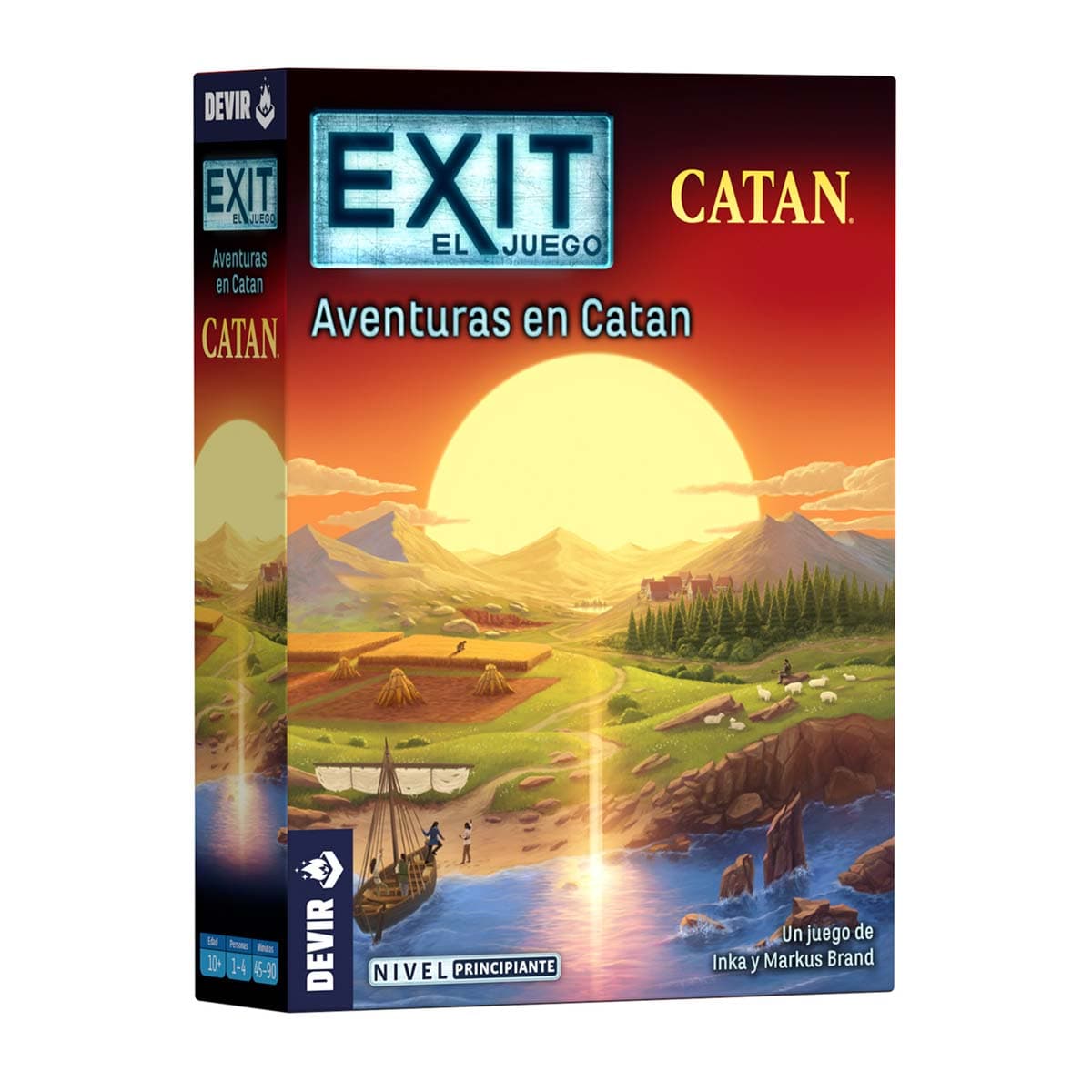 Devir - Juego de mesa EXIT Aventuras en Catan Devir.