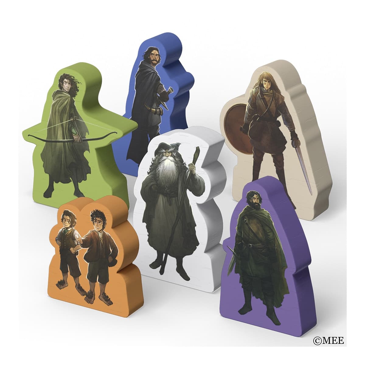 Juego de Mesa El Señor de los Anillos Destino de La Comunidad Asmodee - Image 3