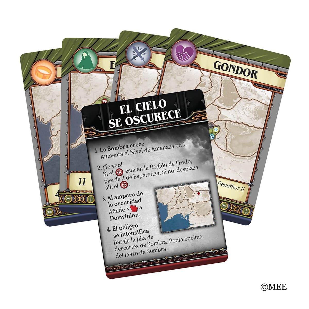 Juego de Mesa El Señor de los Anillos Destino de La Comunidad Asmodee - Image 4
