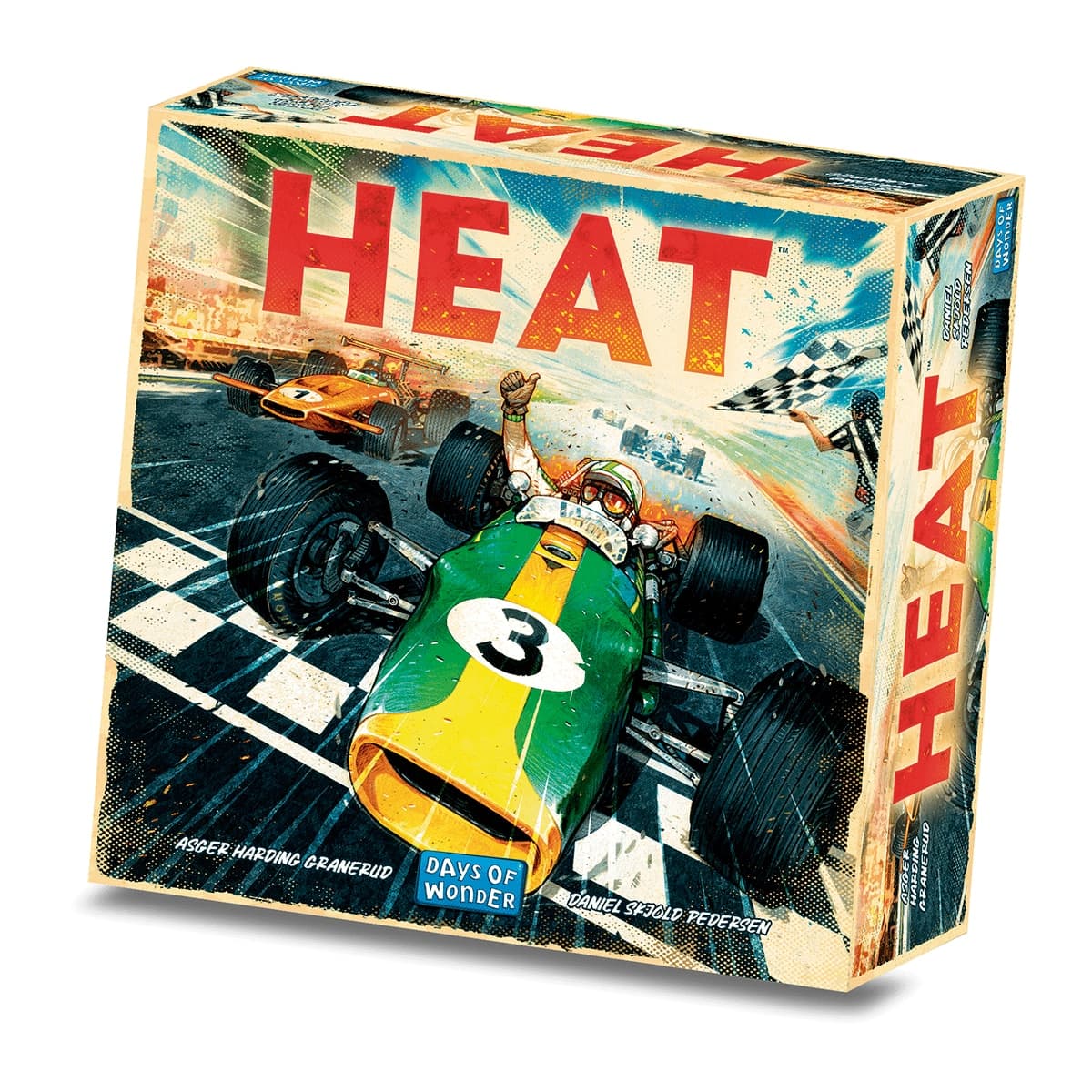 Asmodee - Juego de mesa Heat Asmodee.