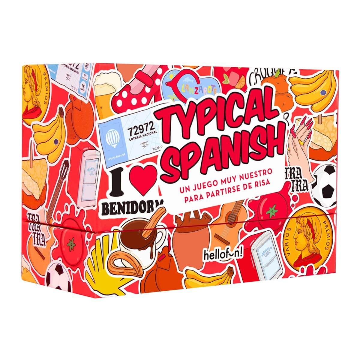 Hellofun - Juego de cartas Typical Spanish Hellofun.