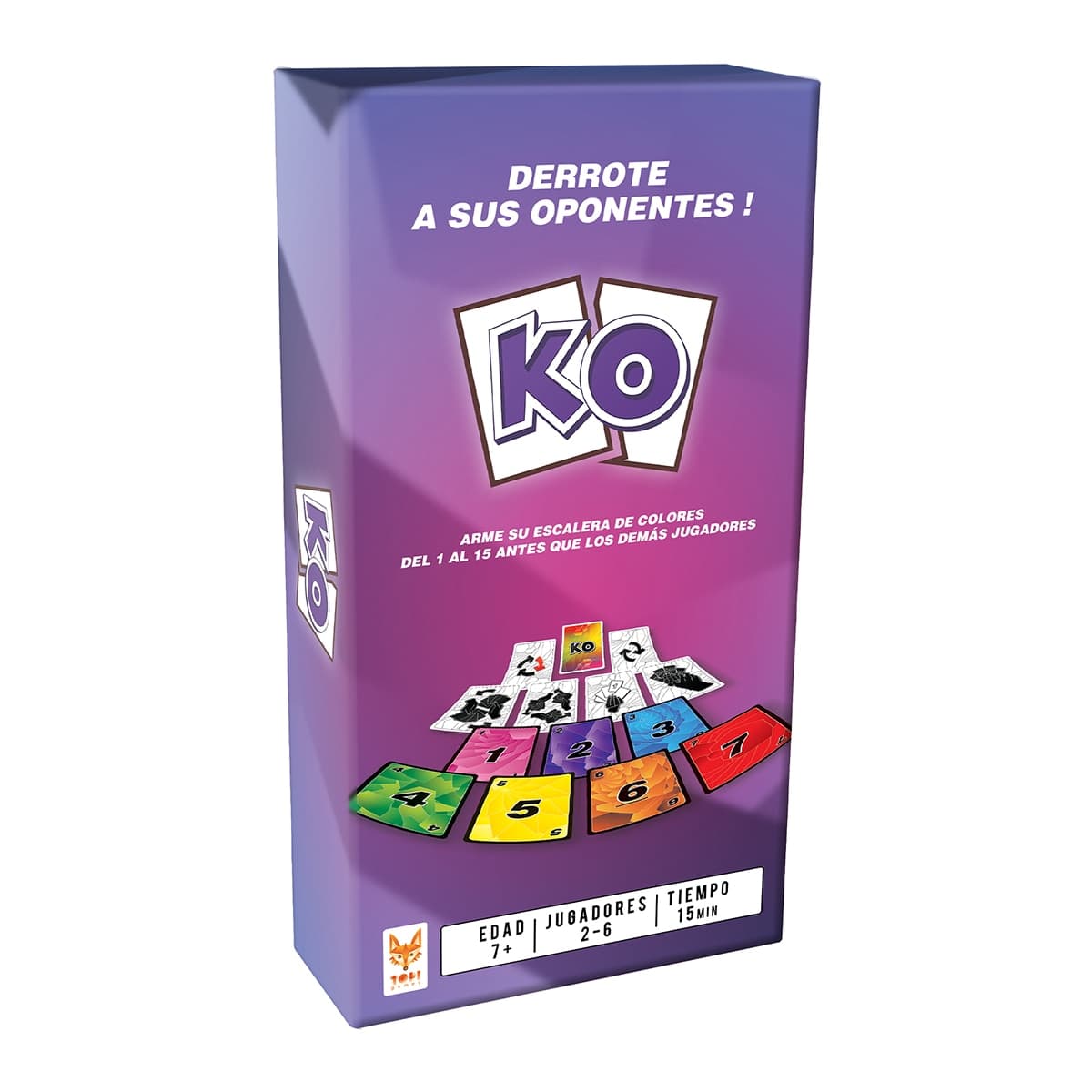 Asmodee - Juego de Mesa K.O. Asmodee.