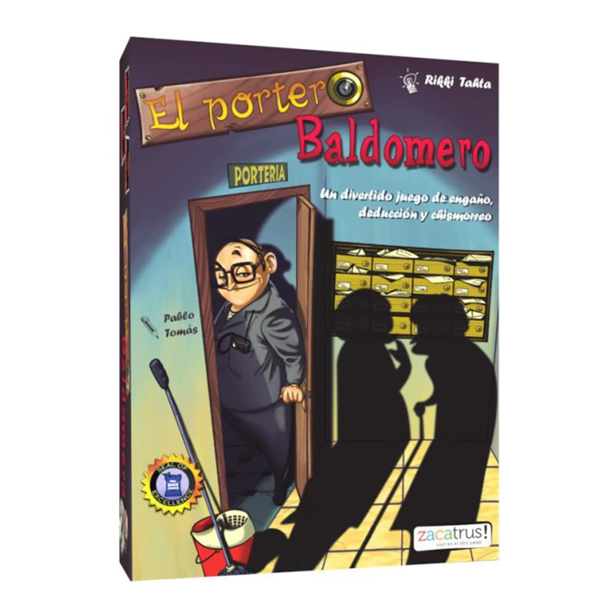 Zacatrus - Juego de mesa El Portero Baldomero Zacatrus.