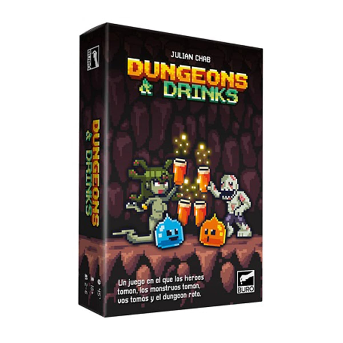 Buró De Juegos - Juego de cartas Dungeons & Drinks Buró.