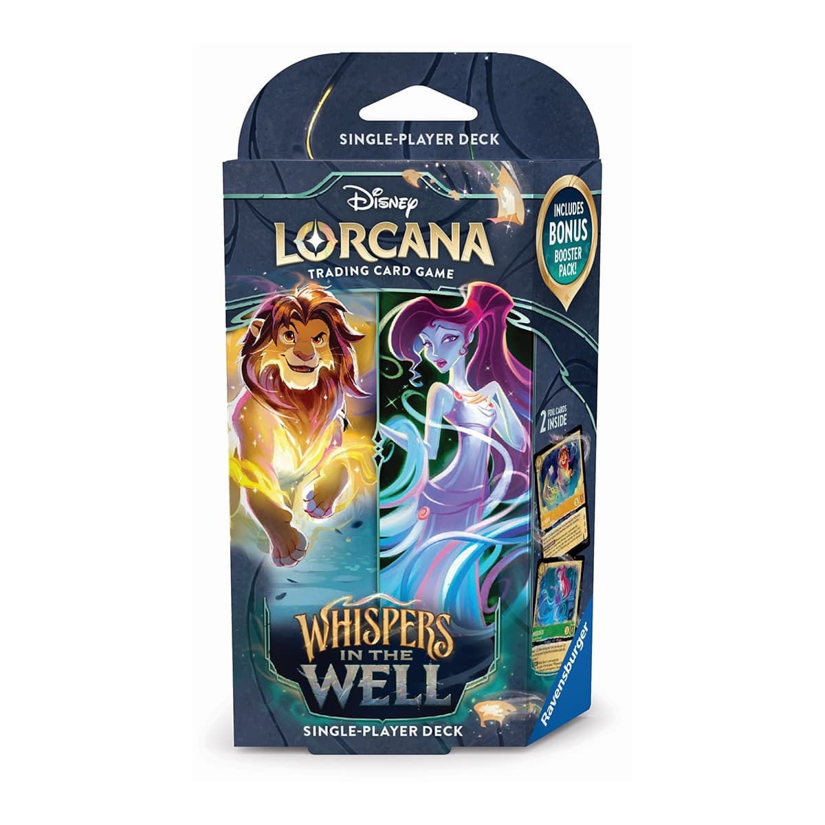 Disney Lorcana - Juego de cartas coleccionable 10 Starter Deck Disney Lorcana Ravensburger modelos surtidos.