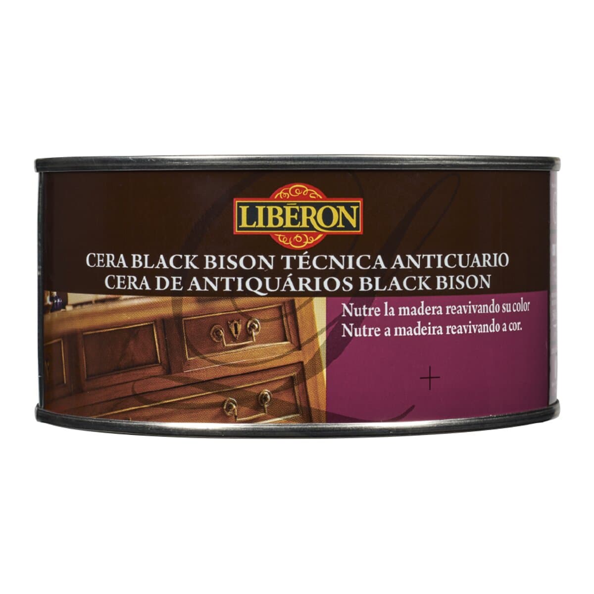 Liberon - Cera Black Bison Técnica Anticuario 500 ml.