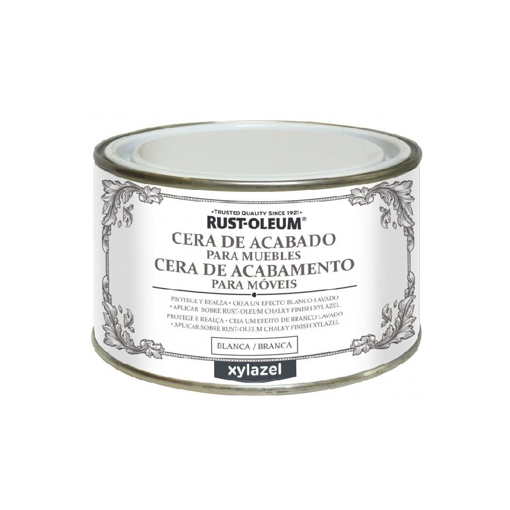 Rust Oleum - Cera Chalky Acabado Muebles Blanca Efecto Tiza 400 ml.