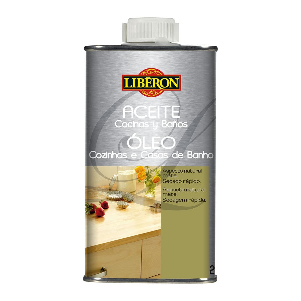 Liberon - Aceite Madera Cocinas y Baños Mate.