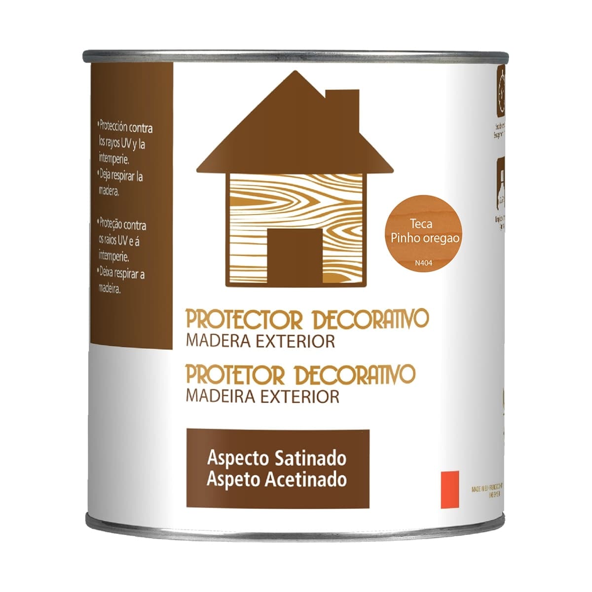 BriCor - Protector Madera Exterior Satinado.