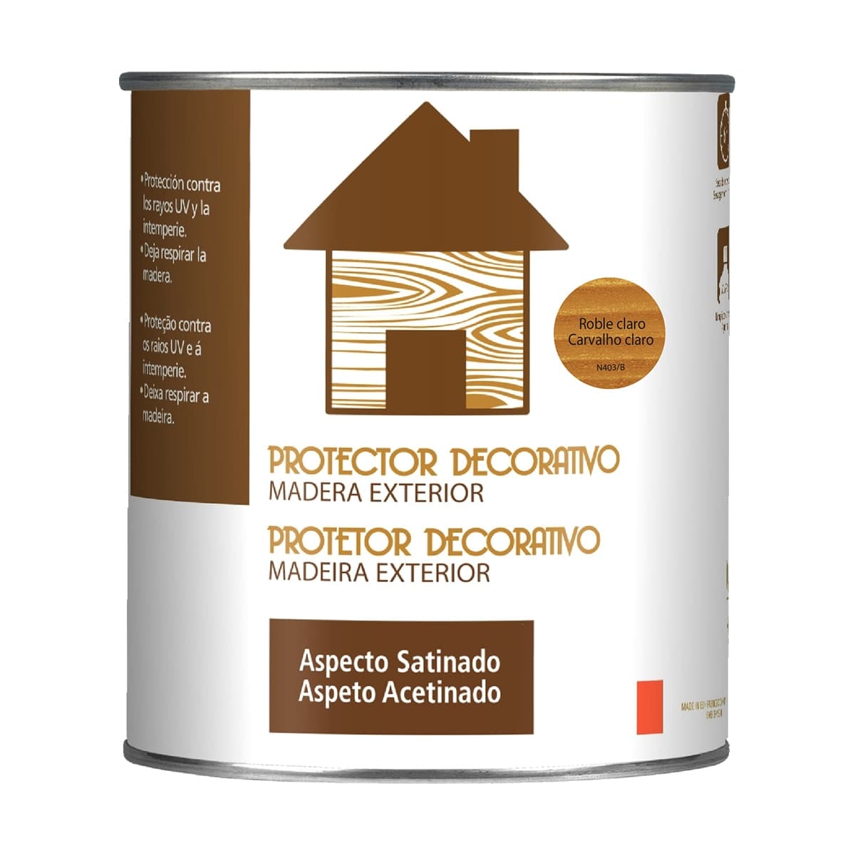 BriCor - Protector Madera Exterior Satinado.