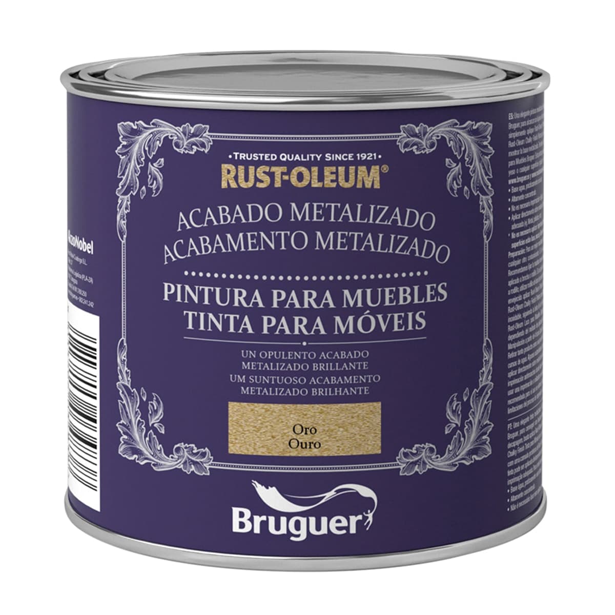 Rust Oleum - Pintura Efecto Metalizado para Muebles.
