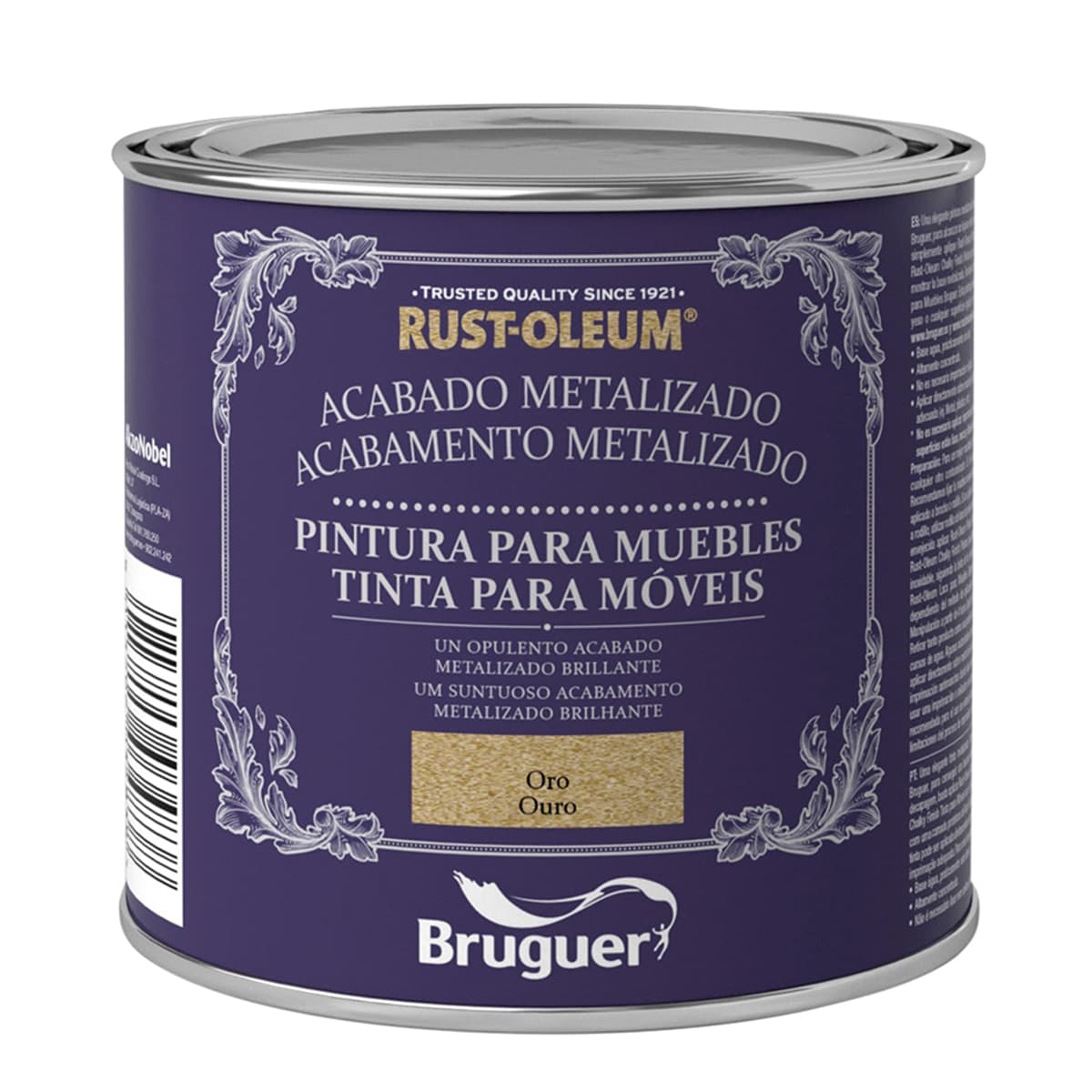 Rust Oleum - Pintura Efecto Metalizado para Muebles.