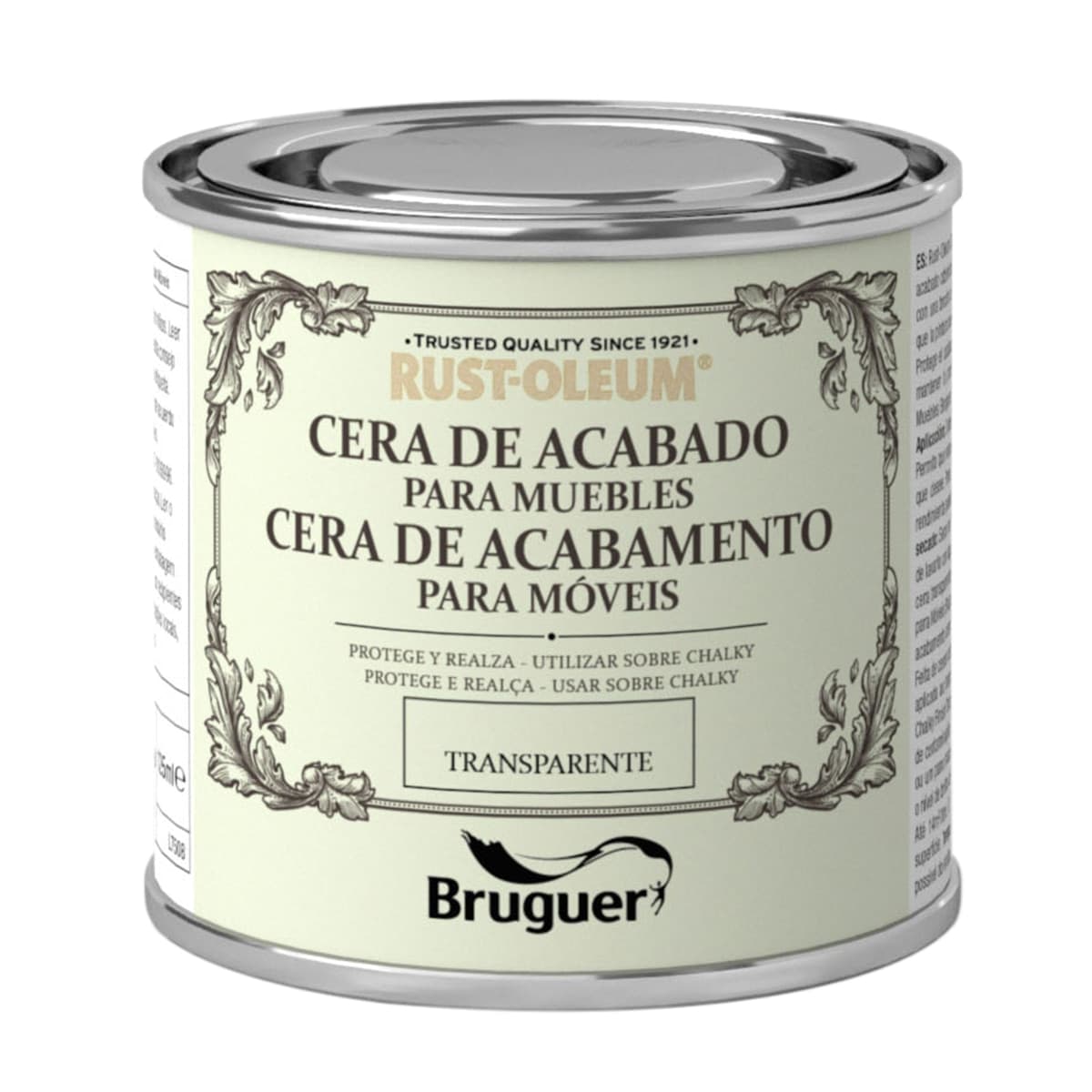 Rust Oleum - Cera para Acabado Muebles Transparente 125 ml.