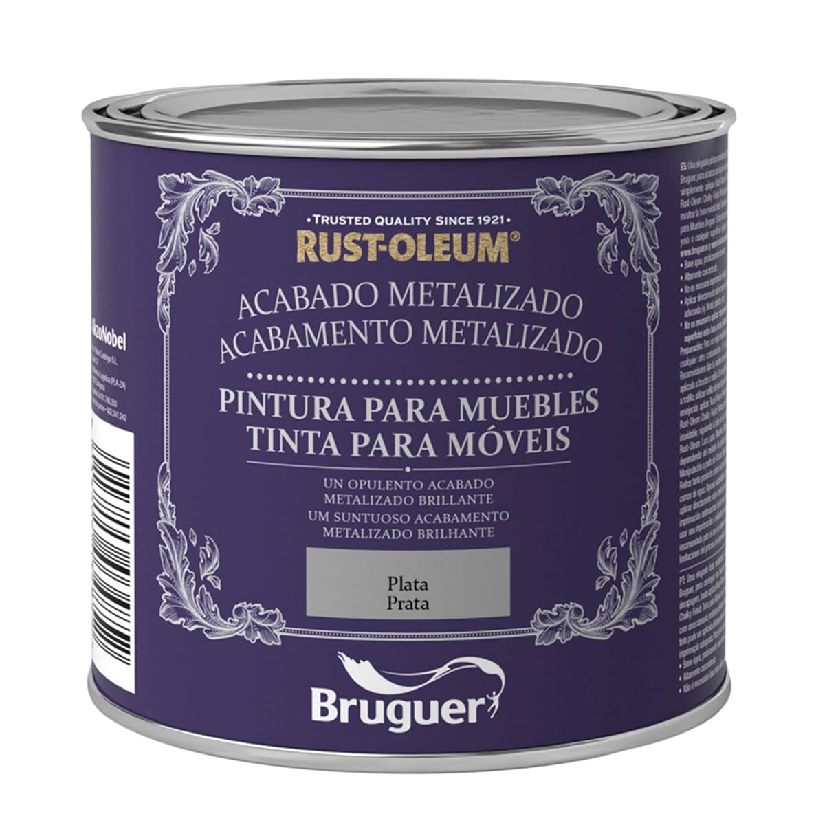 Rust Oleum - Pintura Efecto Metalizado para Muebles.