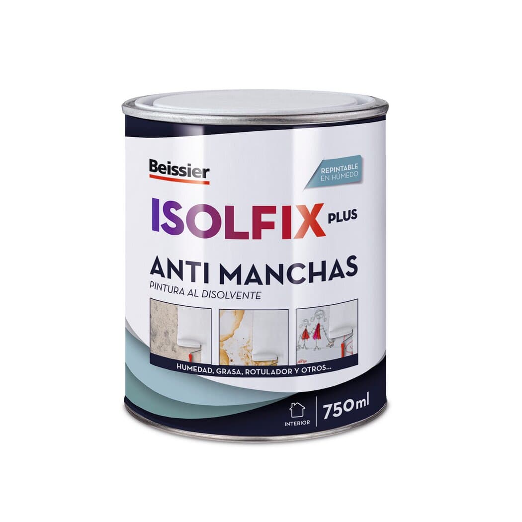 Beissier - Pintura Cubremanchas Isolfix Plus 750 ml.