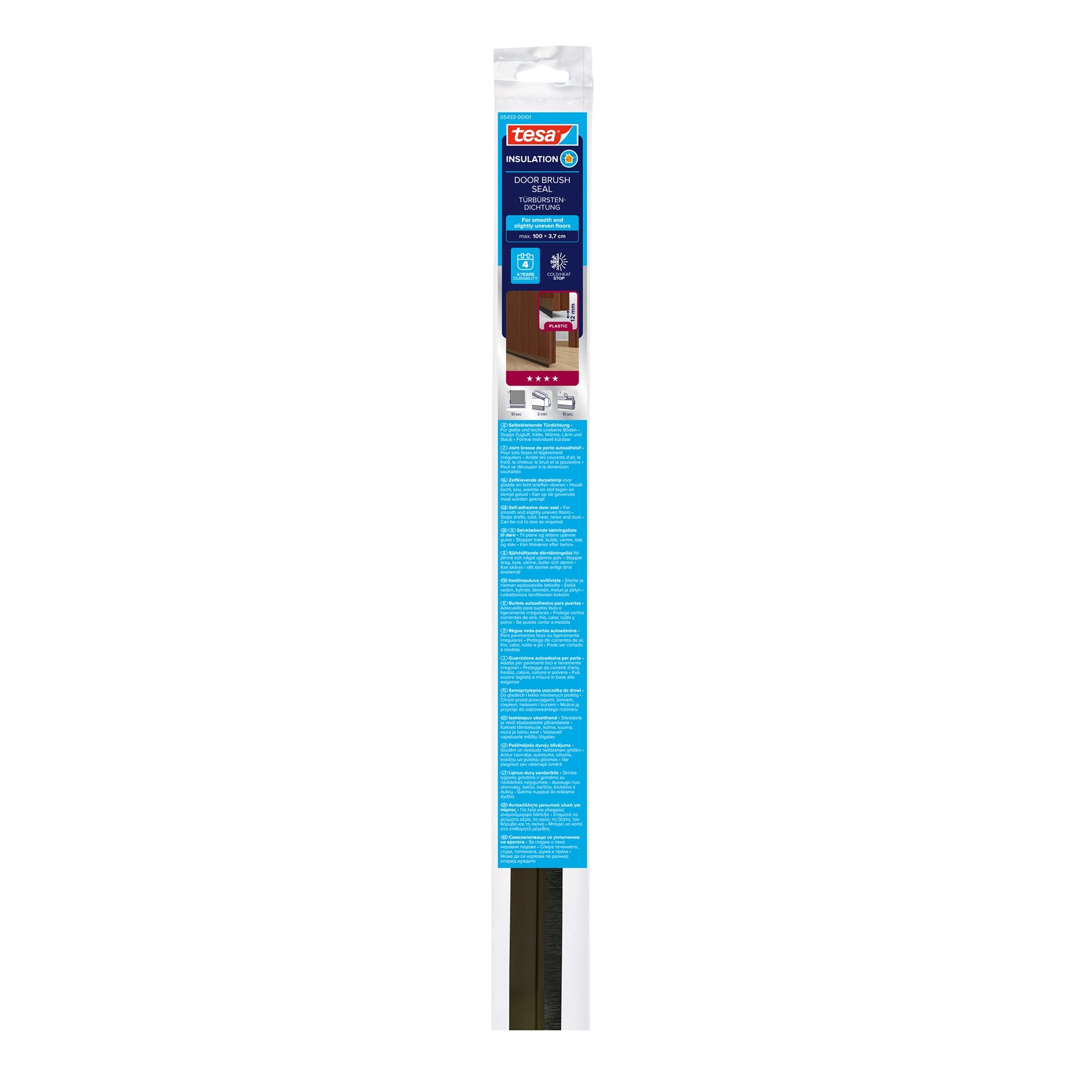 Tesa - Barra Bajo Puerta PVC Standard 1 m.