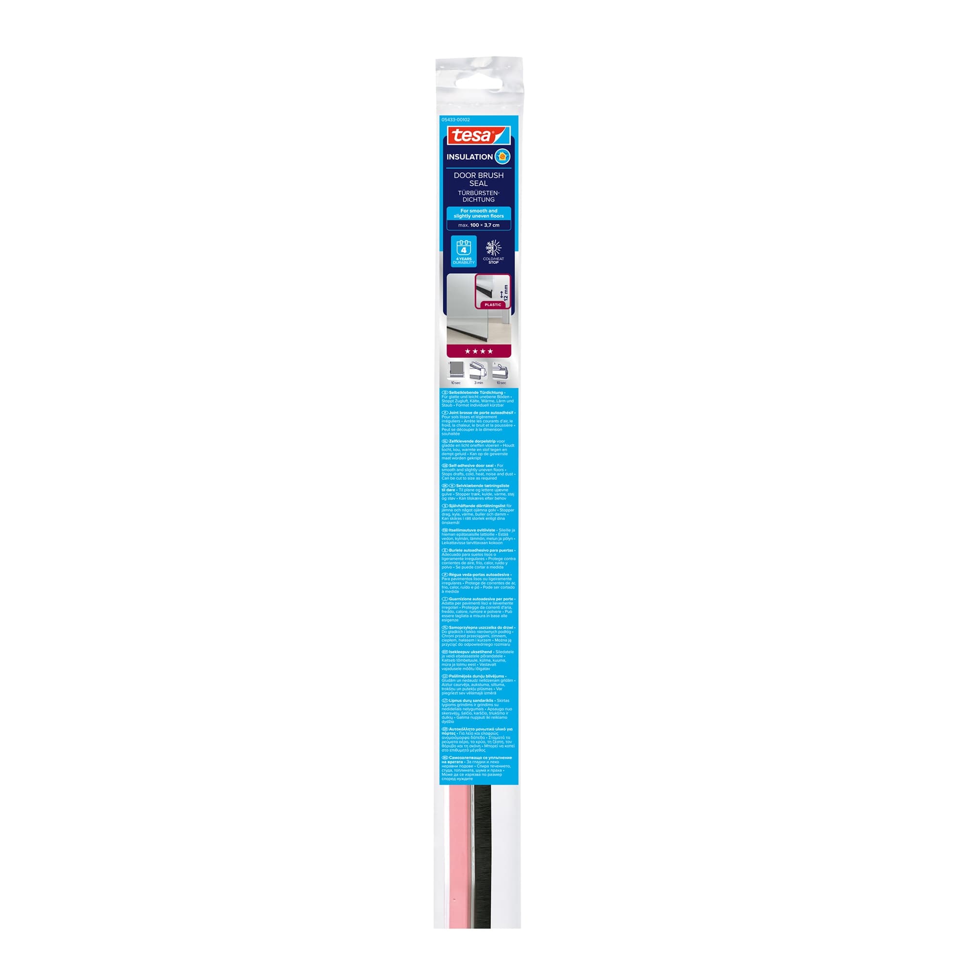 Tesa - Barra Bajo Puerta PVC Standard 1 m.