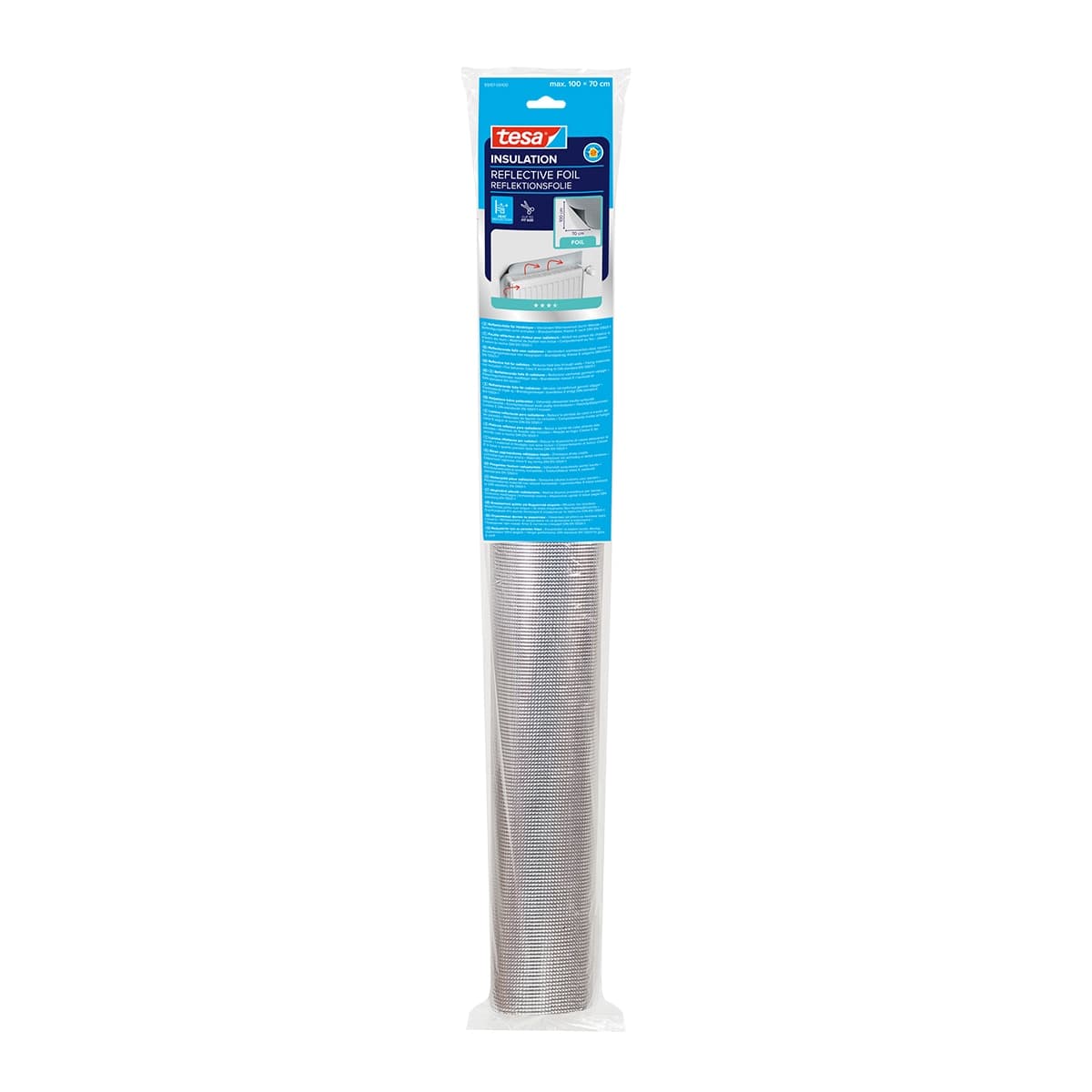 Tesa - Lámina Aluminio Reflectora de Calor para Radiadores.