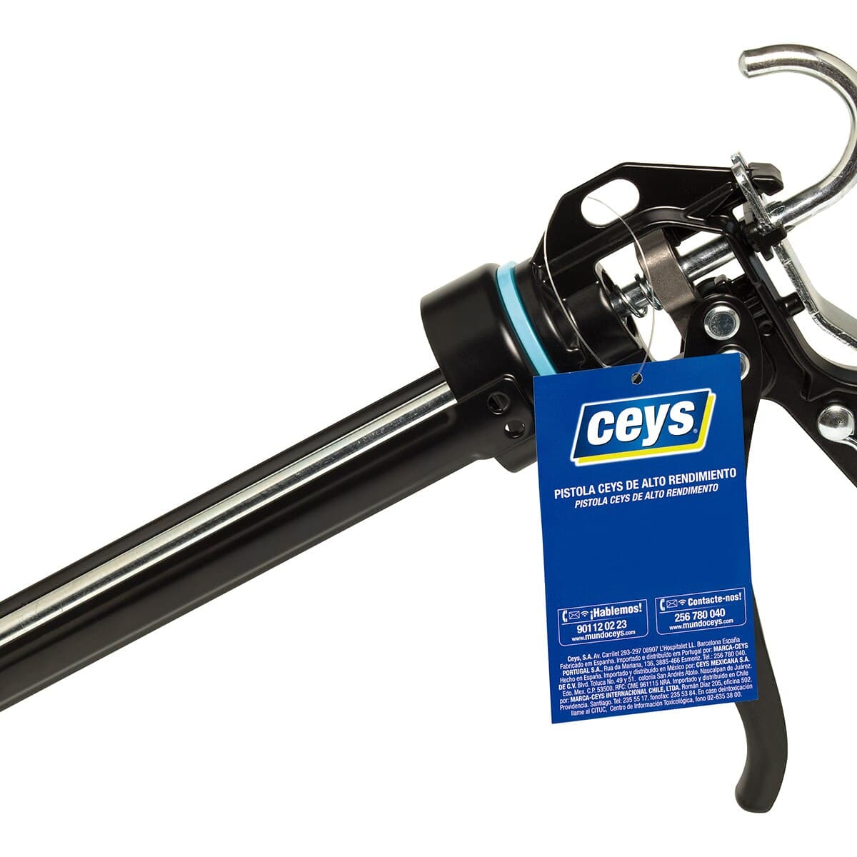 Ceys - Pistola Aplicación Silicona - Cartuchos Selladores Profesional.