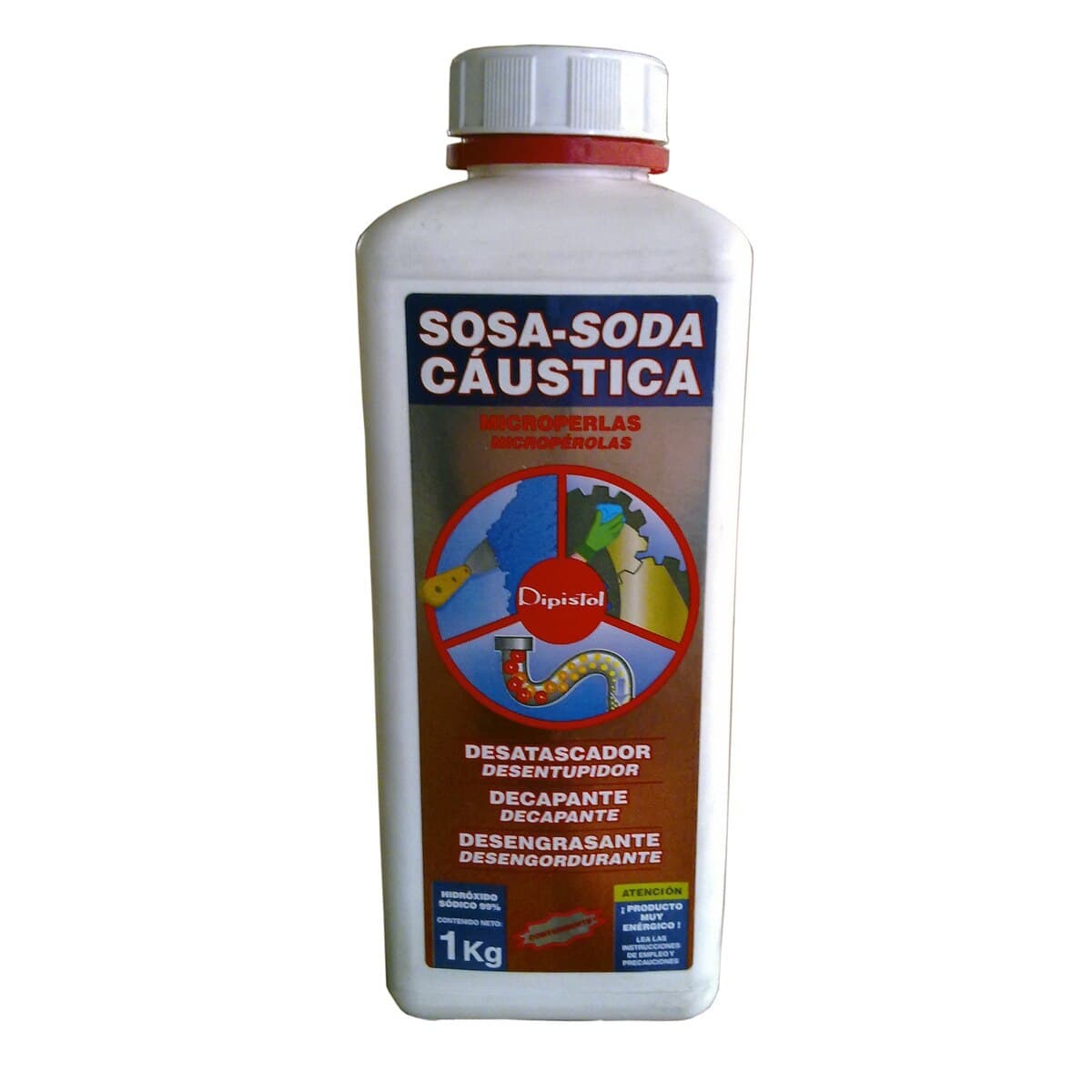 Jafep - Sosa Cáustica en Microperlas 1 Kg.