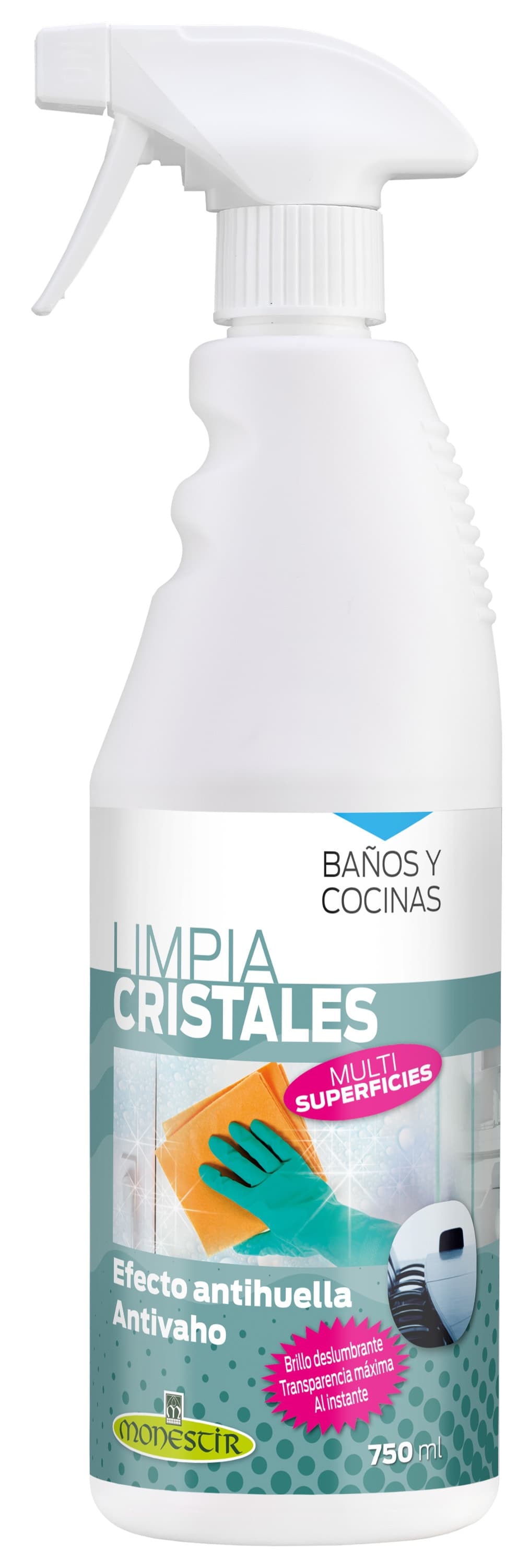 Monestir - Limpiacristales Multisuperficies 750 ml.