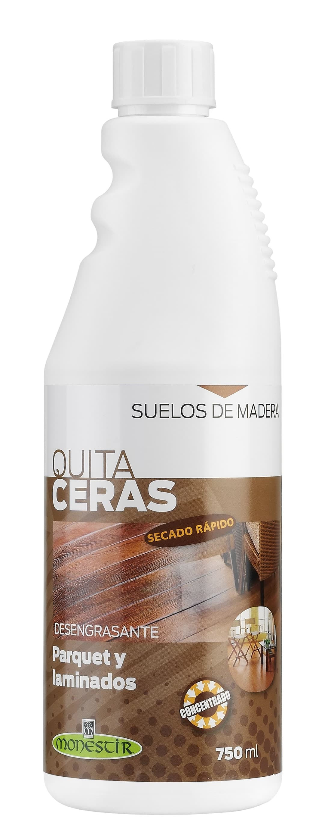 Monestir - Quitaceras Pavimentos Madera 750 ml.