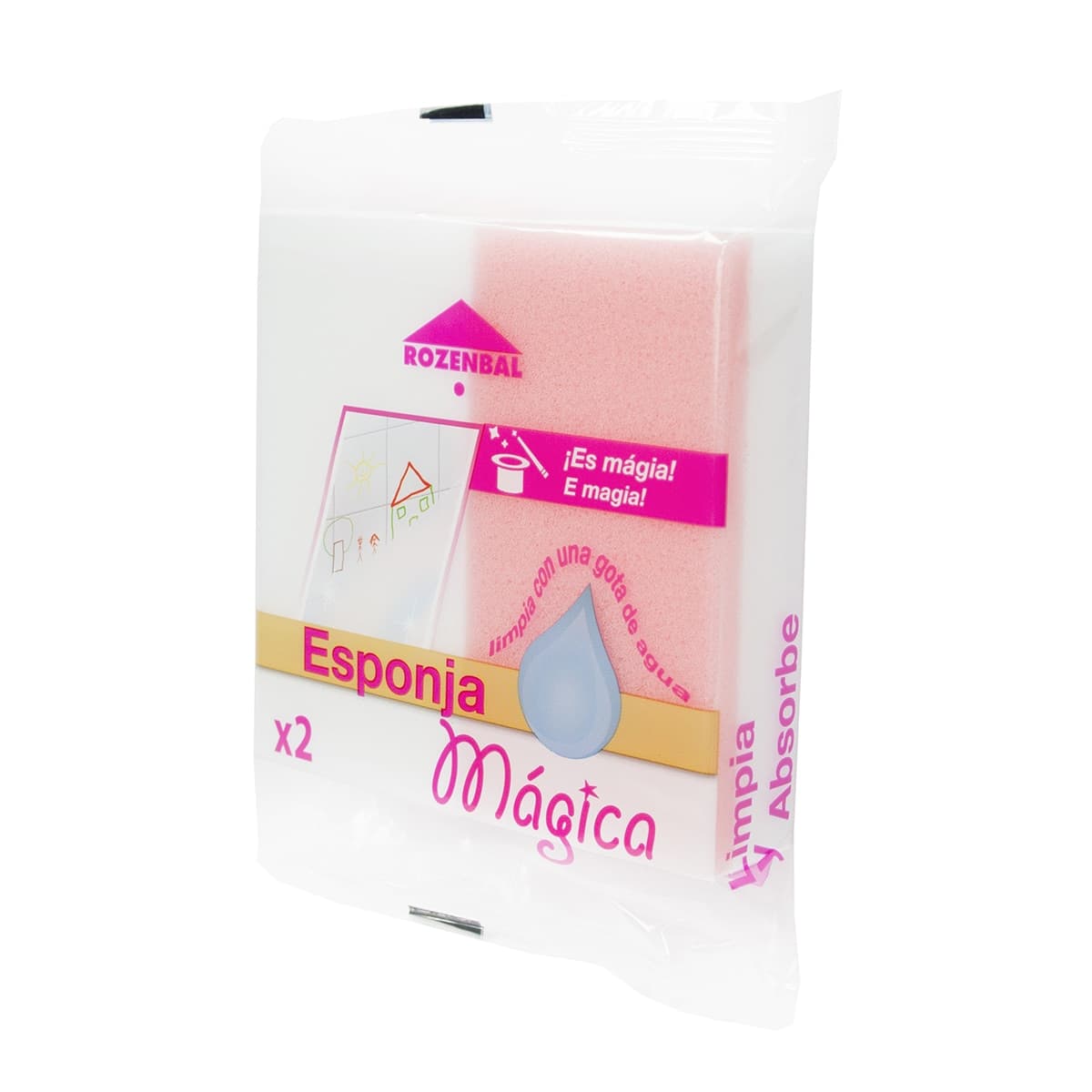 Rozenbal - Esponja Mágica Bicapa - 2 Uds.