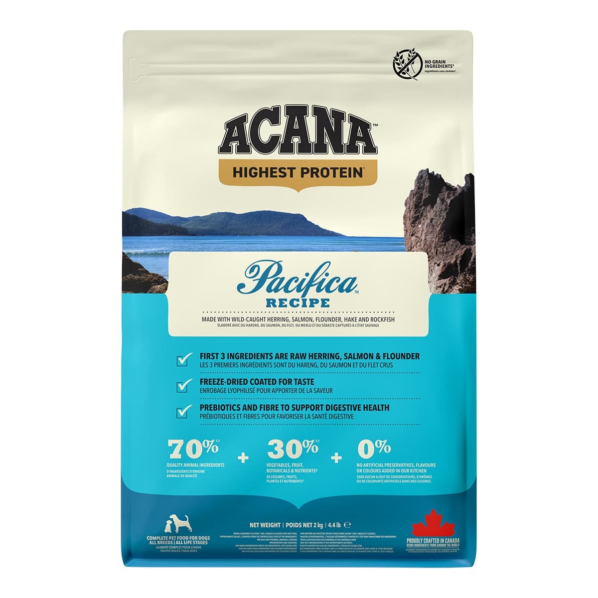 Acana - Pienso para perros adultos Pequeños Medianos Grandes sabor pescado Acana.