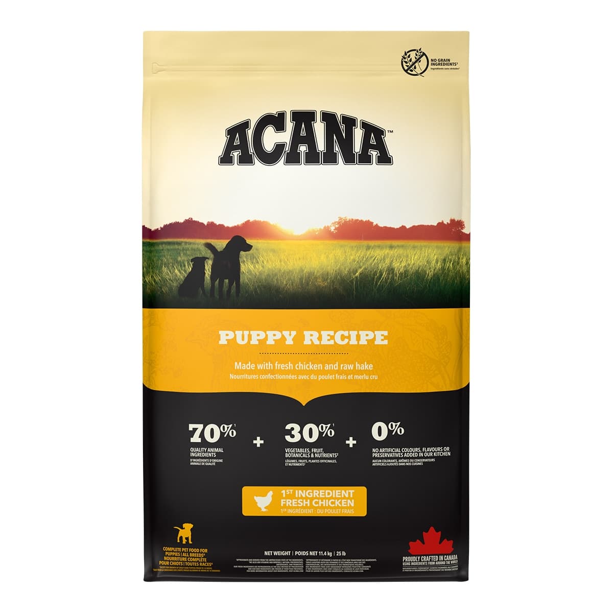 Acana - Pienso para perro Cachorro de raza mediana sabor pollo Acana.