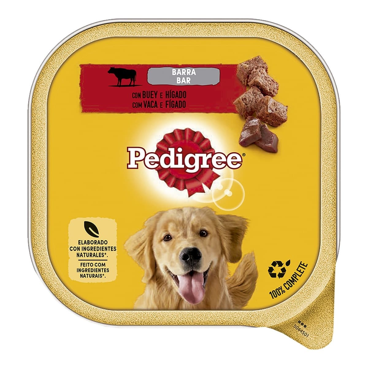 Pedigree - Comida húmeda para perros adultos Pedigree paté buey 300 g.