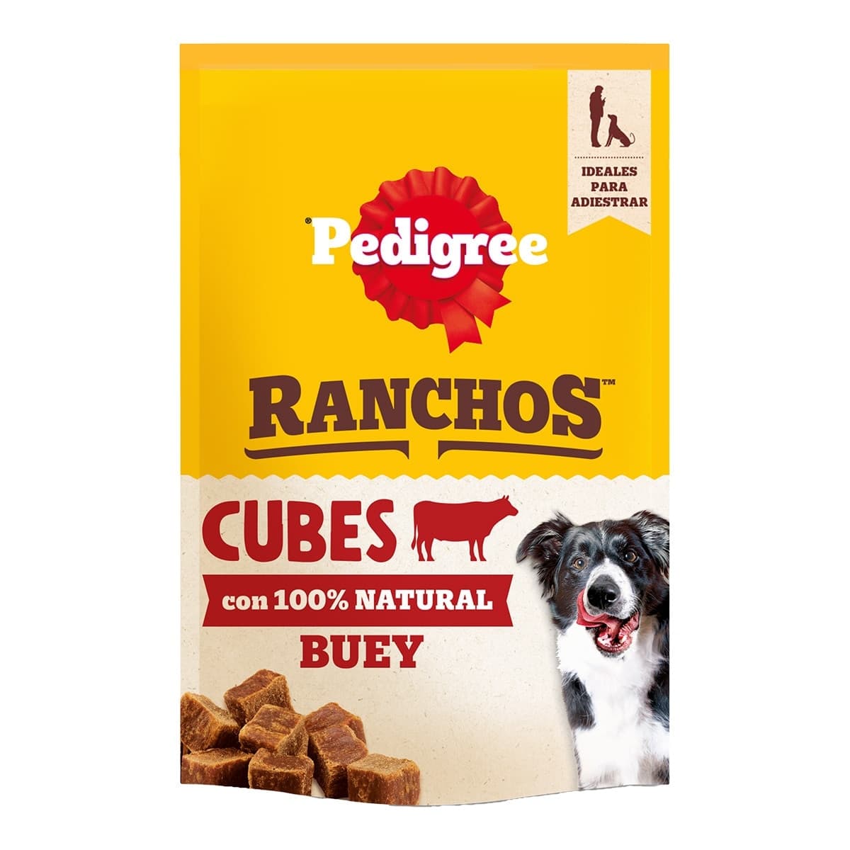 Pedigree - Snack para perros Pedigree Ranchos cubes buey 70 g.