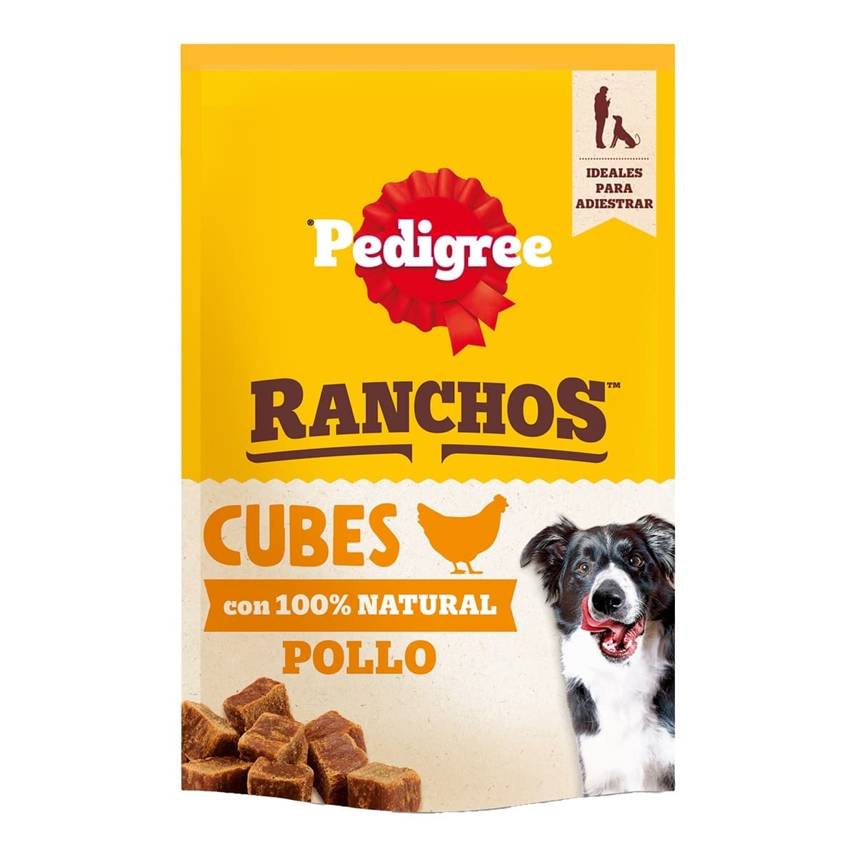 Pedigree - Snack para perros Pedigree Ranchos cubes pollo 70 g.