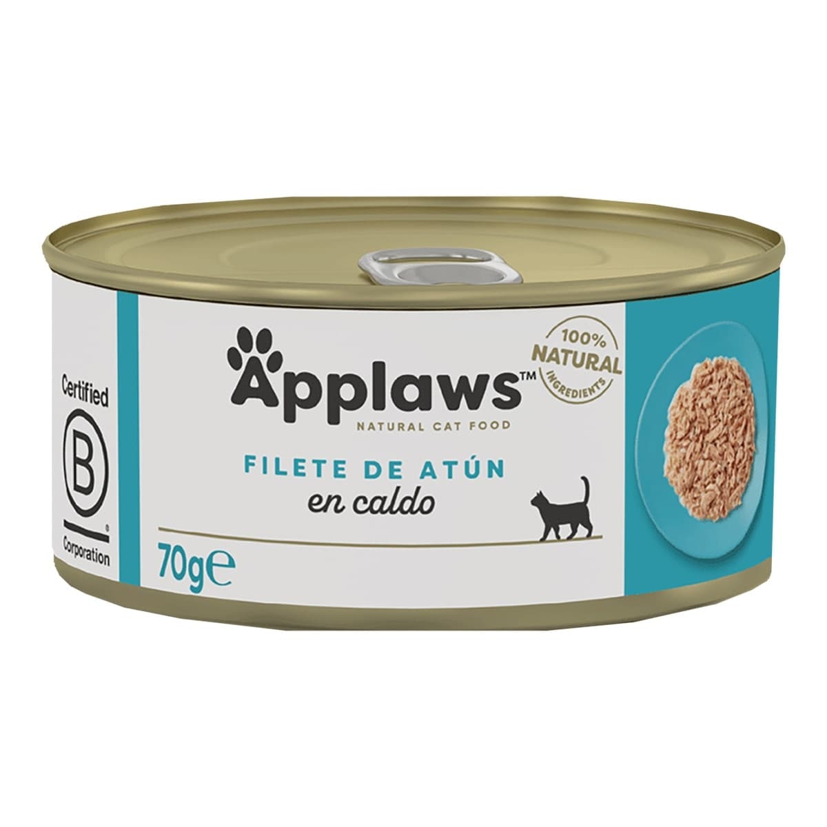 Applaws - Comida húmeda para gatos adultos Applaws atún 70 g.