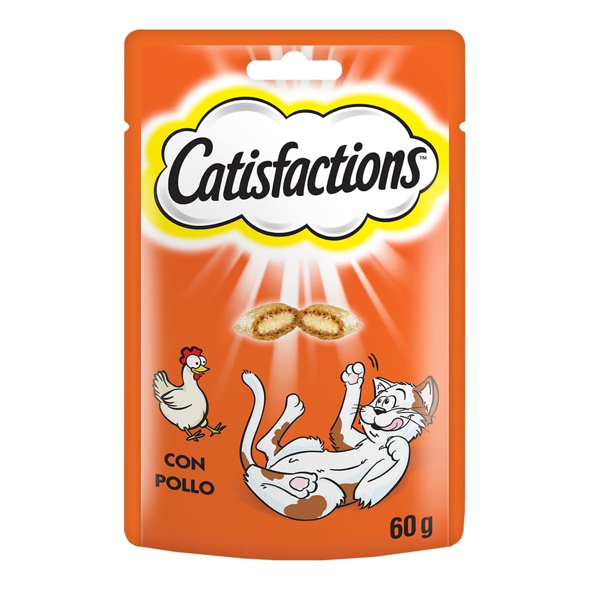 Catisfactions - Snack para gatos adultos Catisfactions pollo.