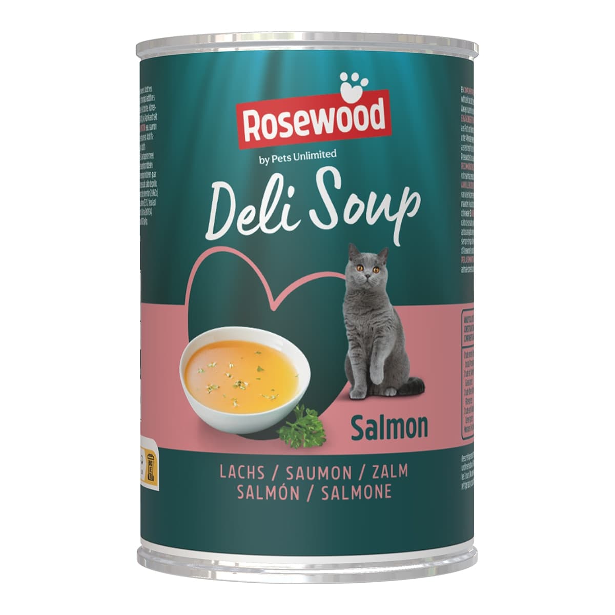 Rosewood - Snack líquido para gatos adultos Deli Soup Rosewood salmón 135 g.