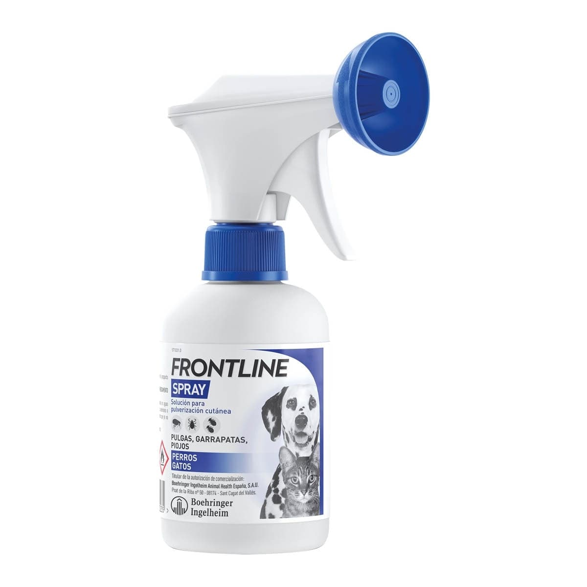 Frontline - Frontline Spray 2,5 mg-ml solución para pulverización cutánea.