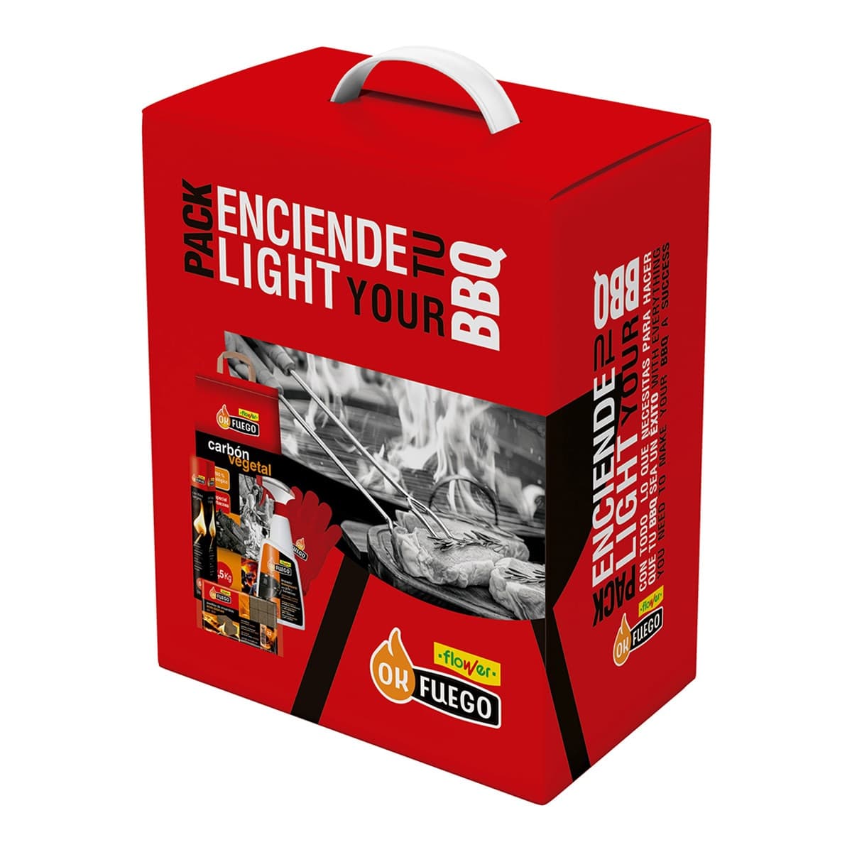 OK FUEGO - Pack Encendido Barbacoas.