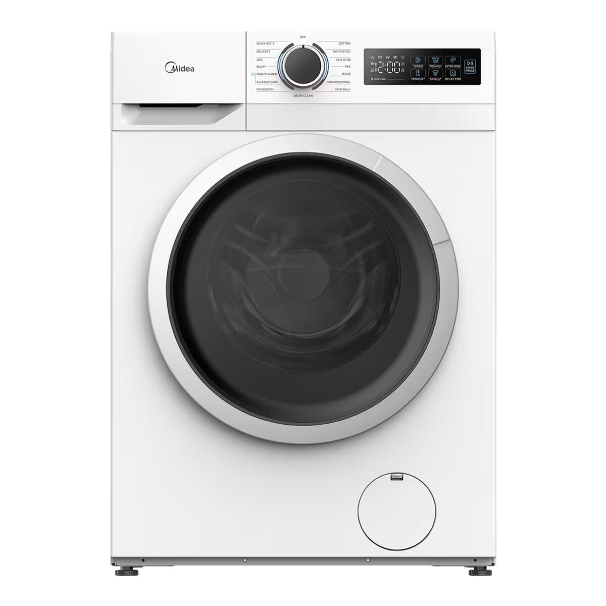 Midea - Lavadora Midea 10 Kg-1.400 rpm Power Mix - MF110W100BA10-W-ES (Reacondicionado Grado D).