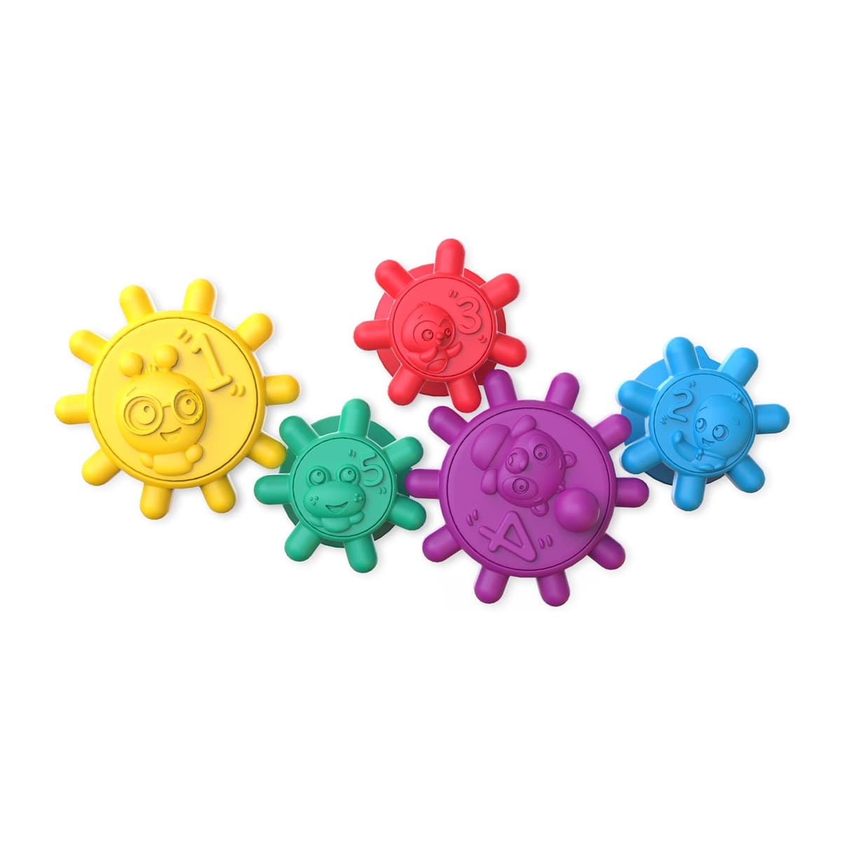 Baby Einstein - Juguetes educativos gears of discovery para el baño, juegos y viajes Baby Einstein.