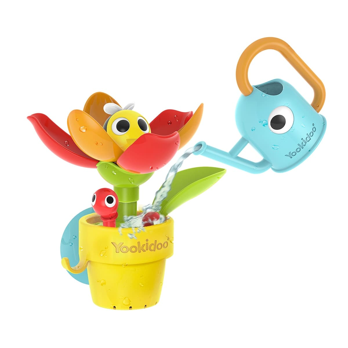 Yookidoo - Juguete de baño Cucu Abeja Y Flor Yookidoo.