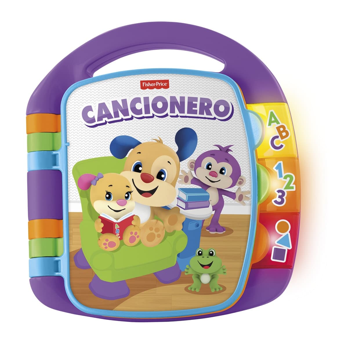 Fisher-Price - Libro interactivo juguete de aprendizaje para bebé Fisher-Price.